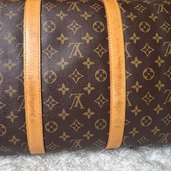 Louis Vuitton Monogram Keepall Bandouliere 55 - Picture 7 of 10